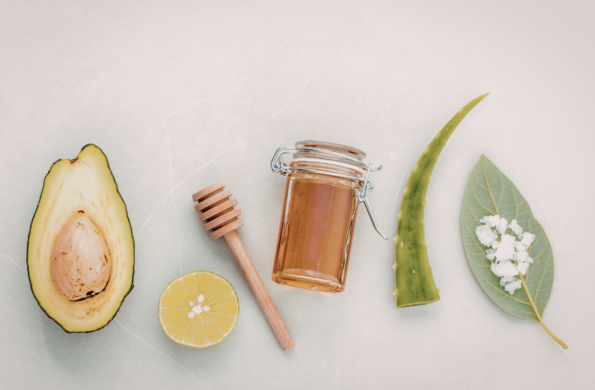 array of wellness foods and botanicals